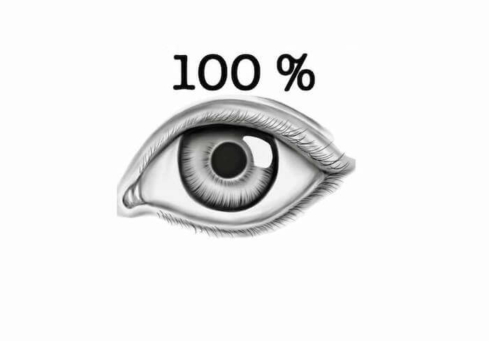 100% зрение